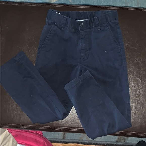 Boys’ Navy Chinos - Picture 1 of 3
